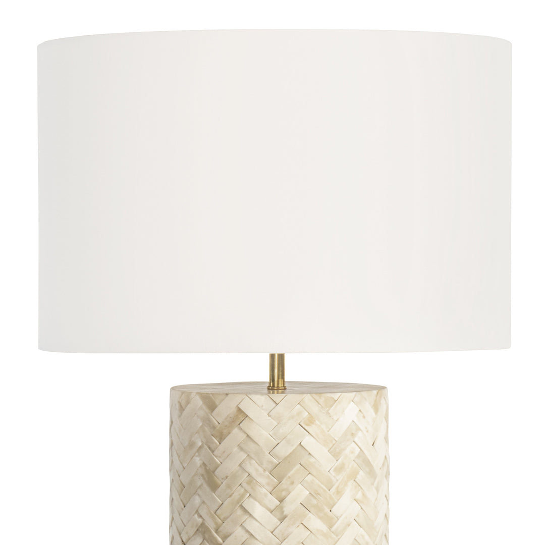 TABLE LAMP NATURAL BONE #67695