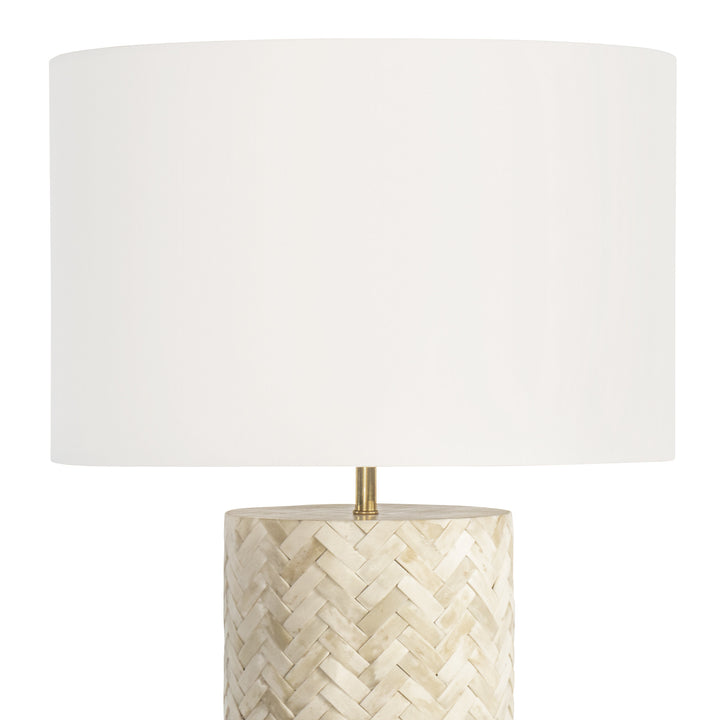 TABLE LAMP NATURAL BONE #67695