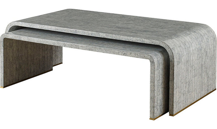 CRAQUELURE NESTING COCKTAIL TABLE (LARGE)