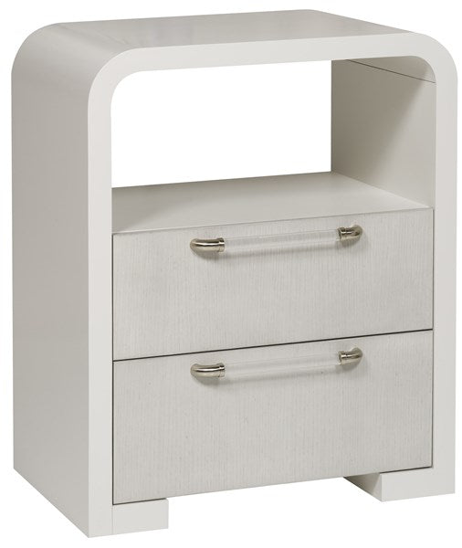 NIGHTSTAND MOONSTRUCK/FROSTED ACRYLIC