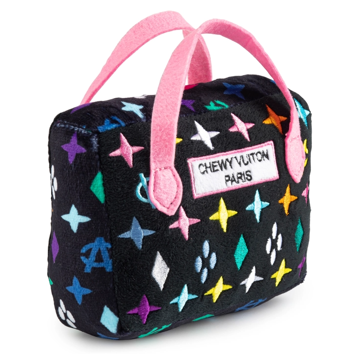 DOG TOY HANDBAG BLACK VUITON #71121