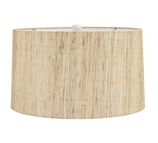 TABLE LAMP TAPERED CERAMIC BLUE HEATHER FINISH (NRD) #51257