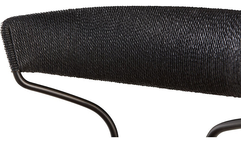 DANISH CORD SWIVEL DINING CHAIR