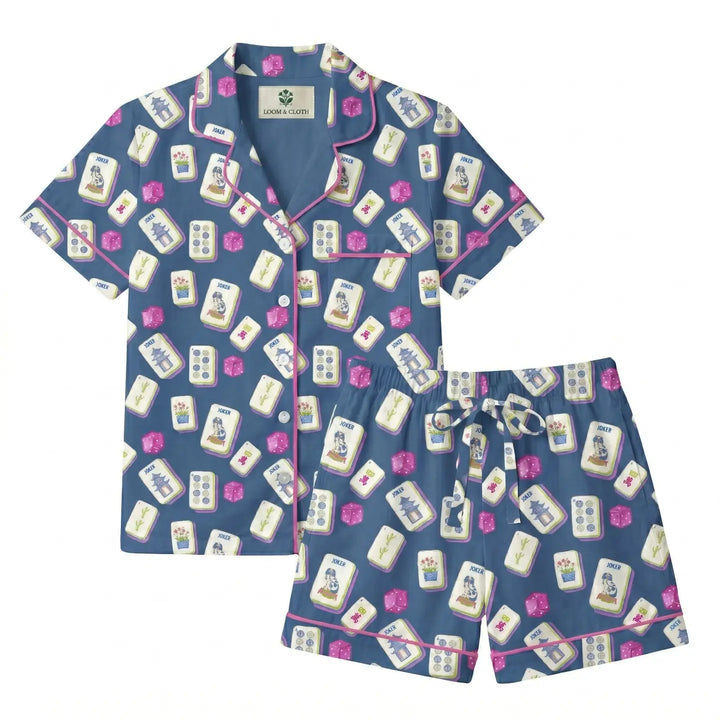 PAJAMAS MAHJONG MOJO SHORT SLEEVE