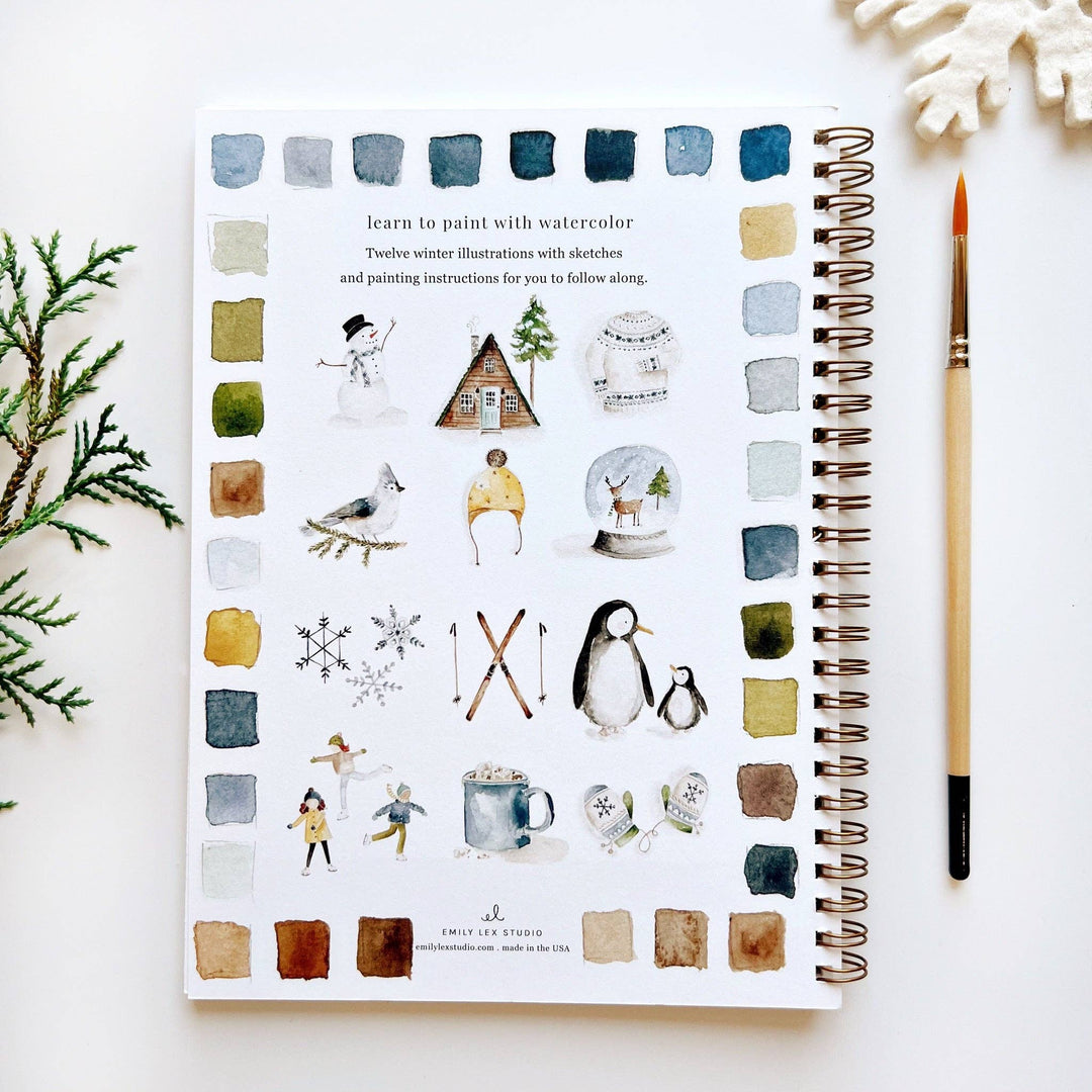 WORKBOOK WATERCOLOR WINTER
