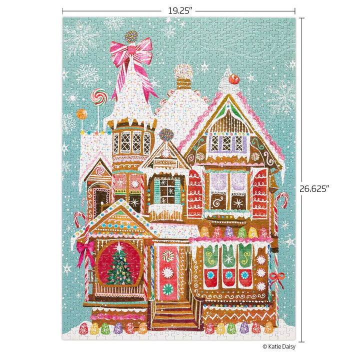 PUZZLE GINGERBREAD HOUSE 1000 PIECE