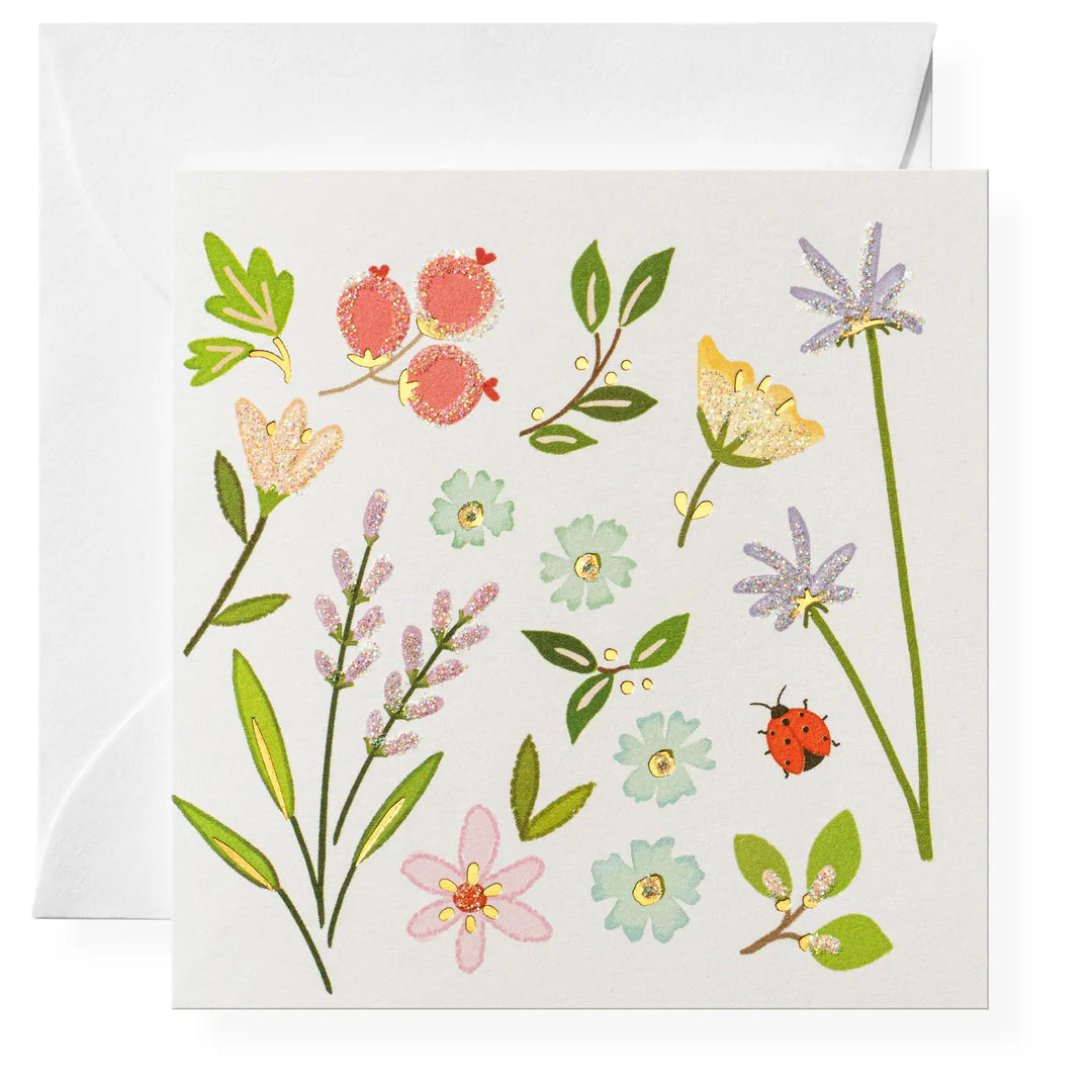 GREETING MINI CARD "GARDEN"