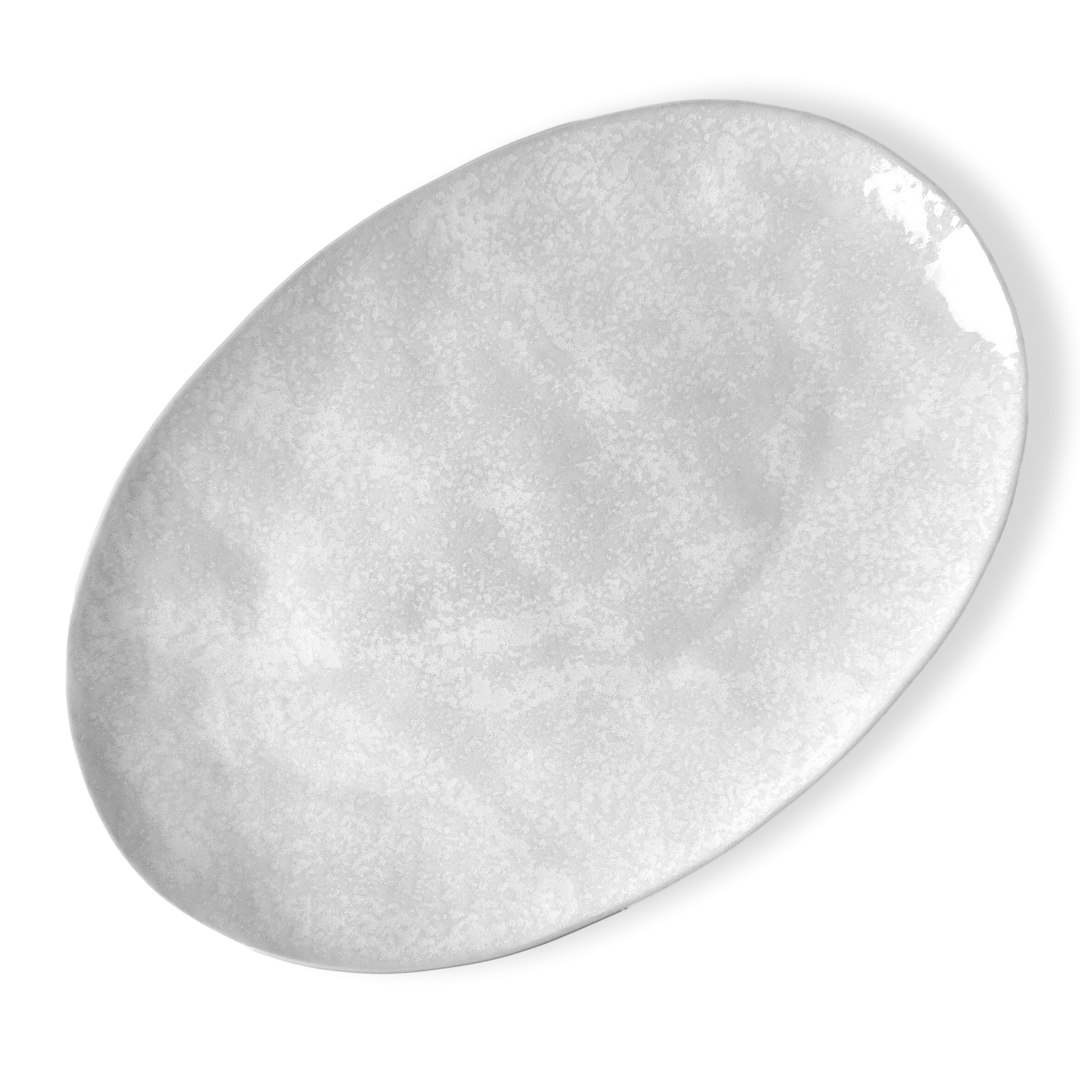 CENTERPIECE COZINA OVAL WHITE