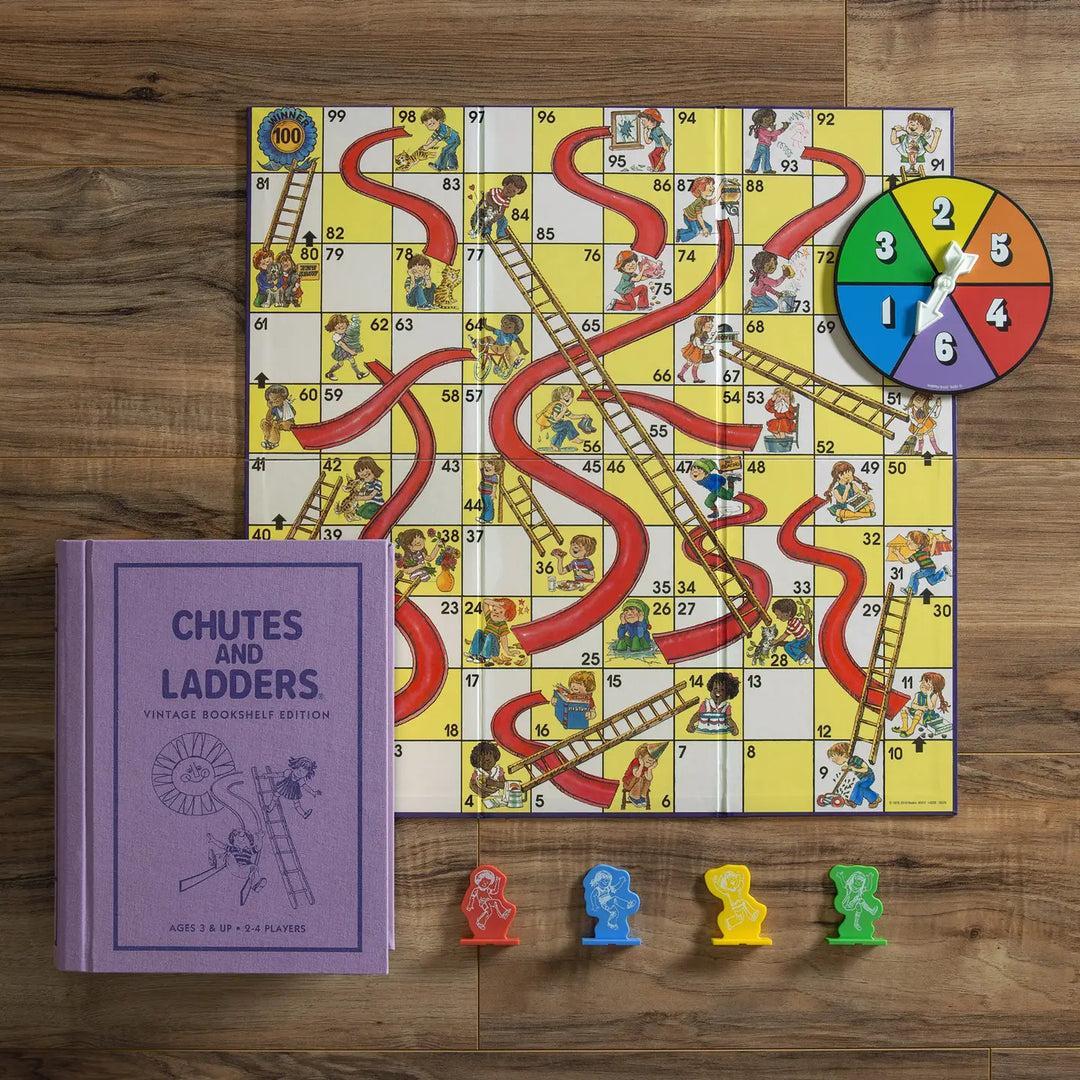 GAME BOOK CHUTES & LADDERS