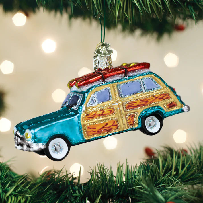 ORNAMENT SURF'S UP WAGON