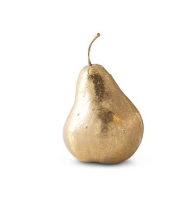 PEAR GOLD 3X4"H
