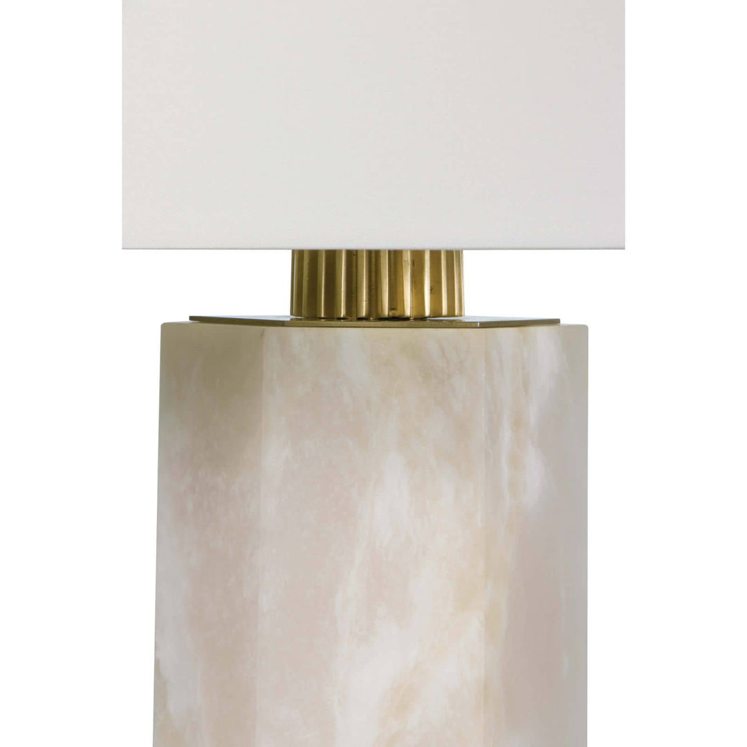 TABLE LAMP ALABASTER HEXAGON #41095