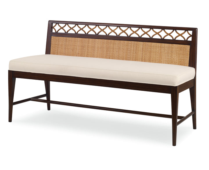 SADIE BENCH - SAND/FLAX