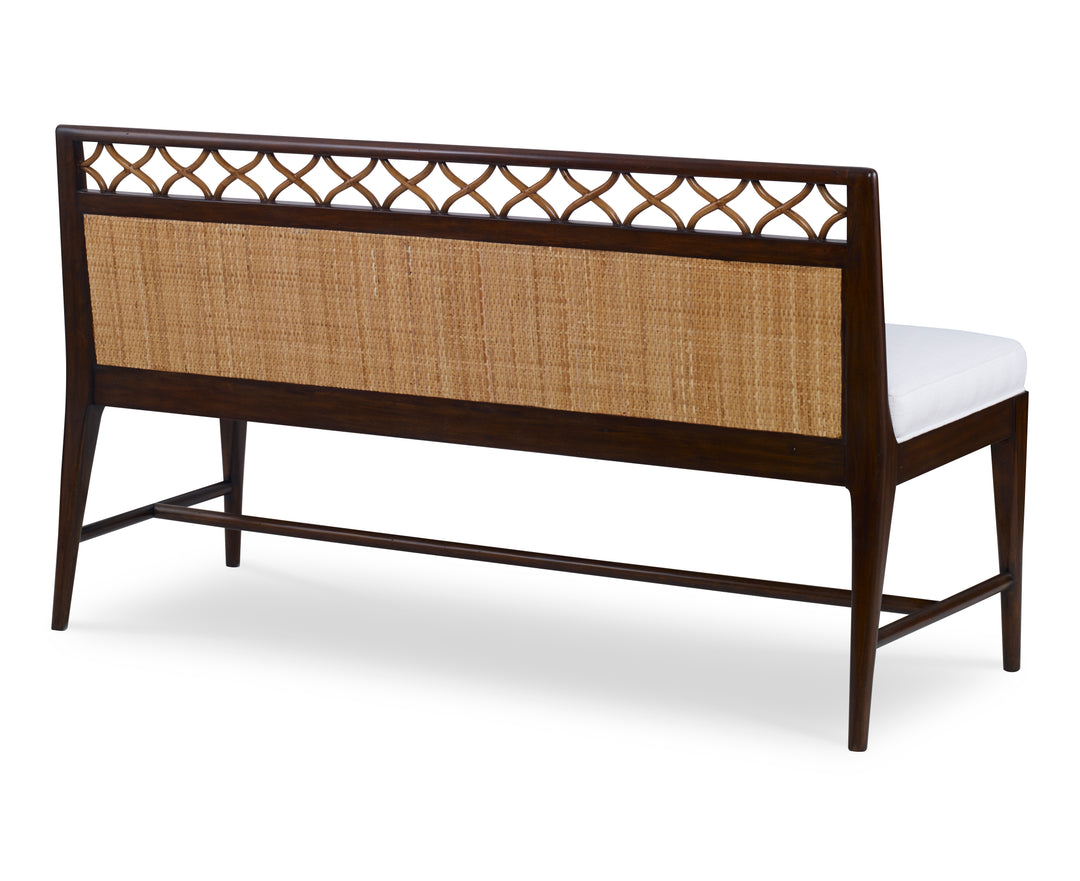 SADIE BENCH - SAND/FLAX