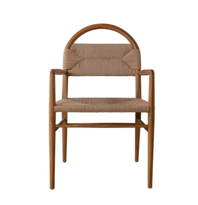 CHAIR NATURAL BLONDE & JUTE