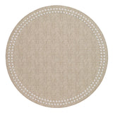 PLACEMAT PEARLS ROUND