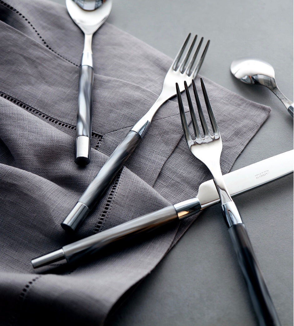 FLATWARE 5-PIECE SET GREY (NRD)