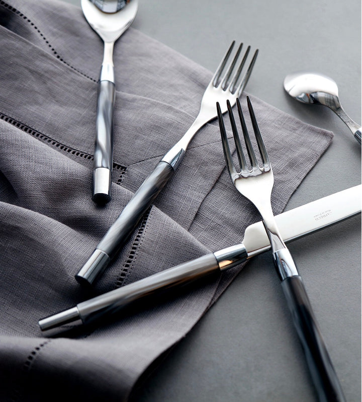 FLATWARE 5-PIECE SET GREY (NRD)