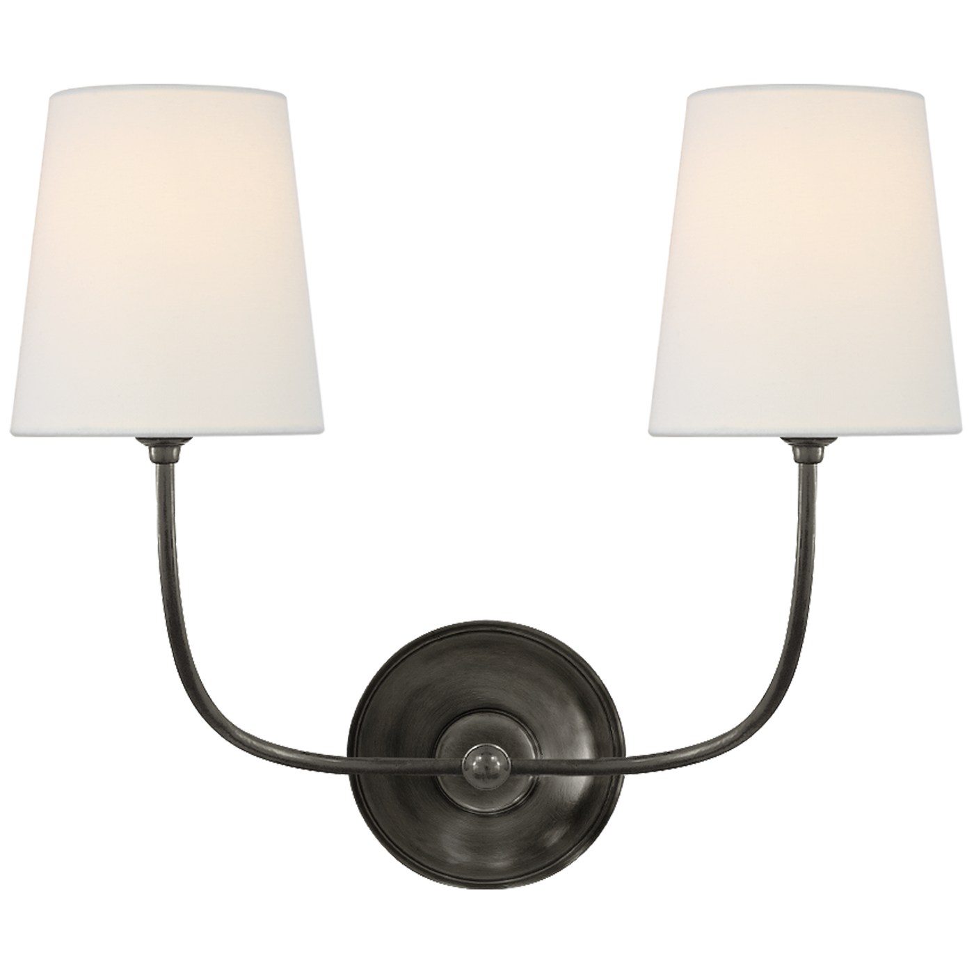 DOUBLE SCONCE BRONZE