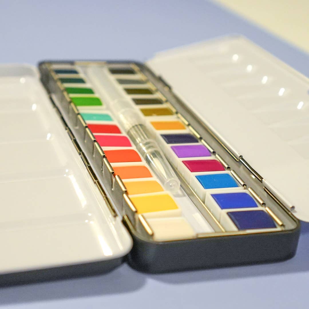 PAINT PALETTE WATERCOLOR 24 COLORS