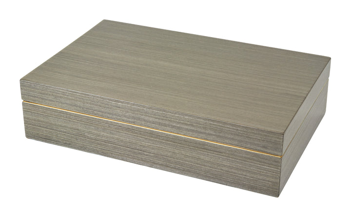 BOX WOODEN GREY #42370