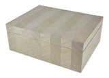 BOX CHEVRON DESIGN TAUPE