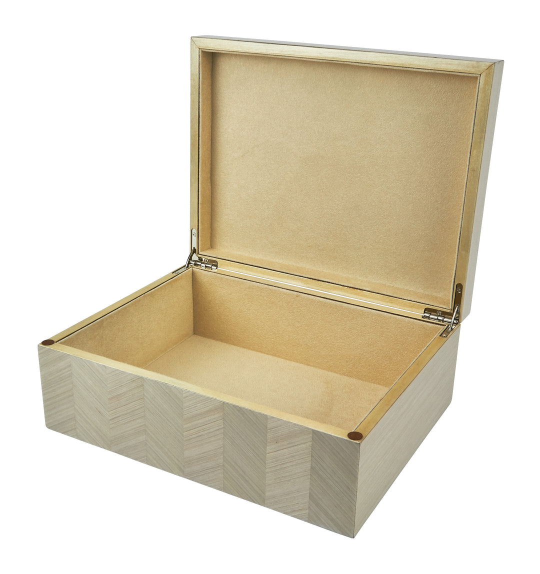 BOX CHEVRON DESIGN TAUPE #42371