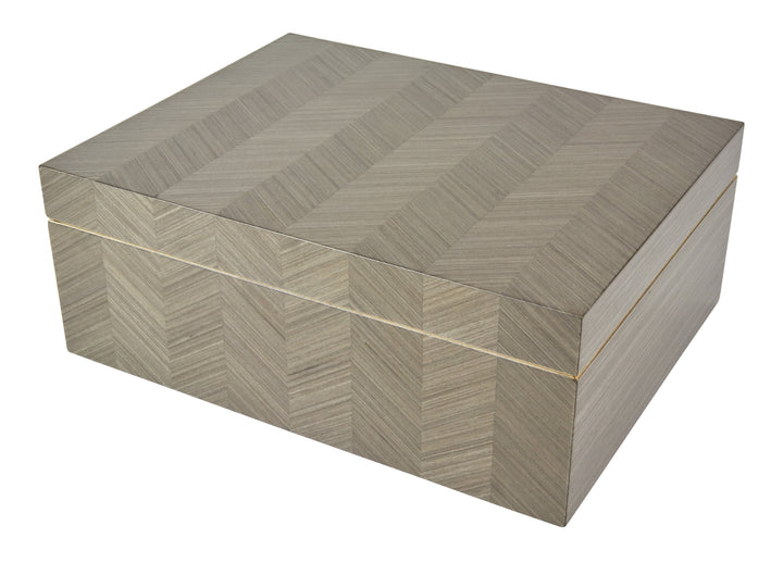 BOX CHEVRON DESIGN GREY #42372
