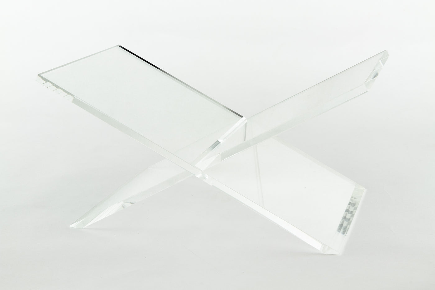 BOOK STAND LUCITE CLEAR