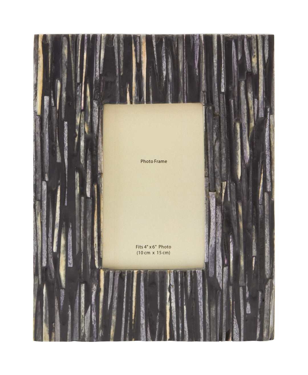 FRAME BLACK BONE WITH GREY STRIPES