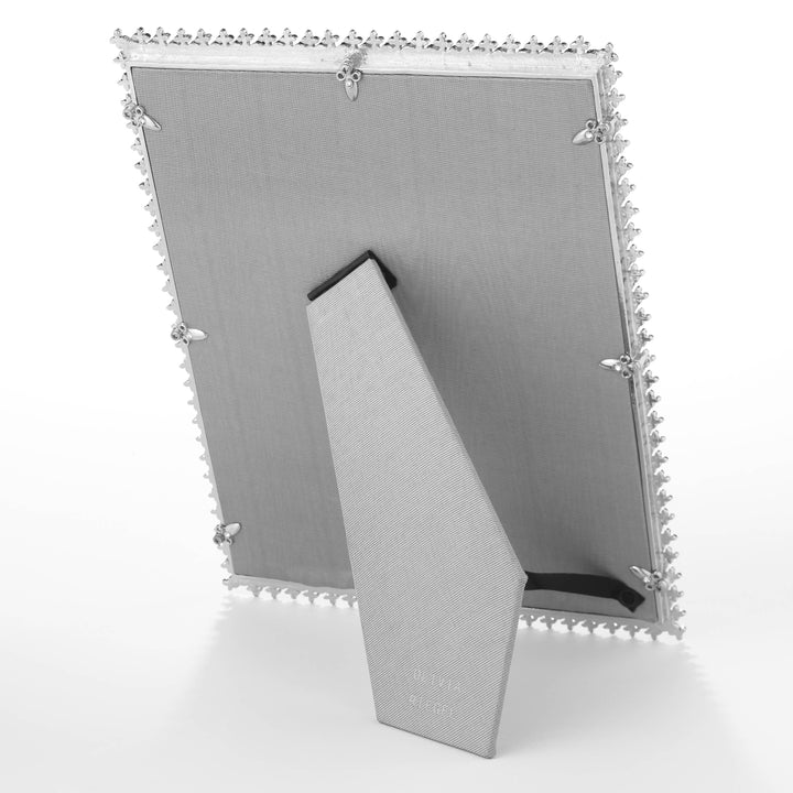 PHOTO FRAME CRYSTAL&PEARL SILVER