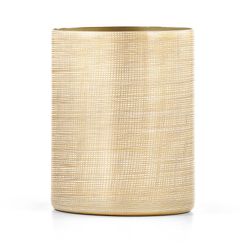 BATH ACCESSORIES WOVEN GOLD