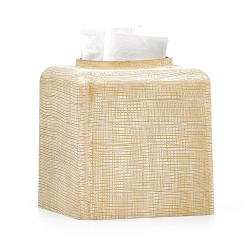 BATH ACCESSORIES WOVEN GOLD