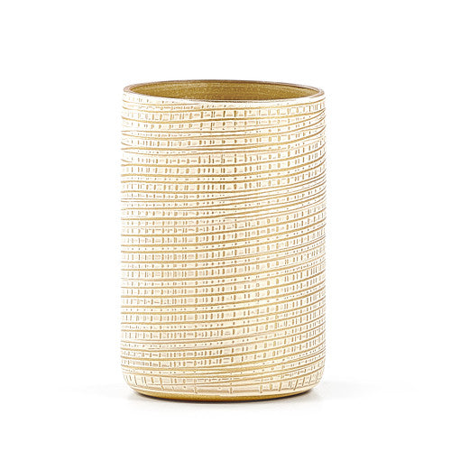 BATH ACCESSORIES WOVEN GOLD