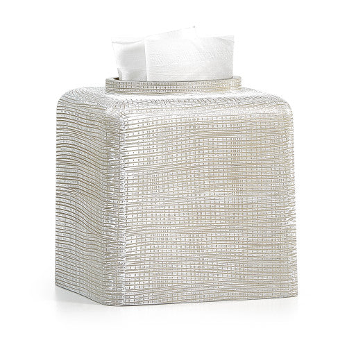 BATH ACCESSORIES WOVEN PLATINUM