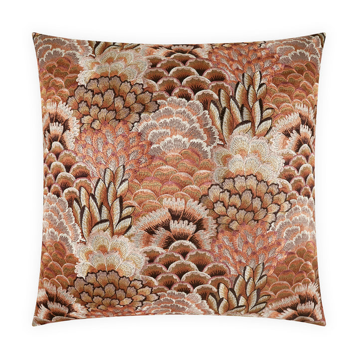 PILLOW FEATHER DOWN SORBET FLOWERS 24X24
