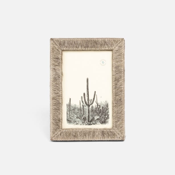 FRAME GRAY HAIR-ON-HIDE