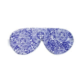 SLEEP MASK SILK VENETIAN BLUE