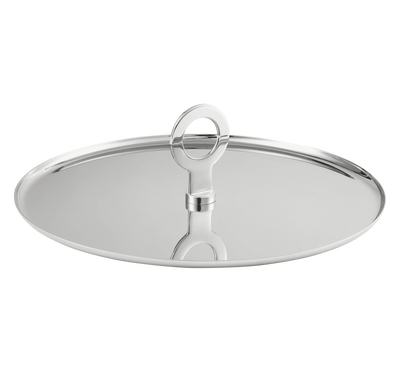 CHRISTOFLE PLATE APPETIZER STAINLESS STEEL