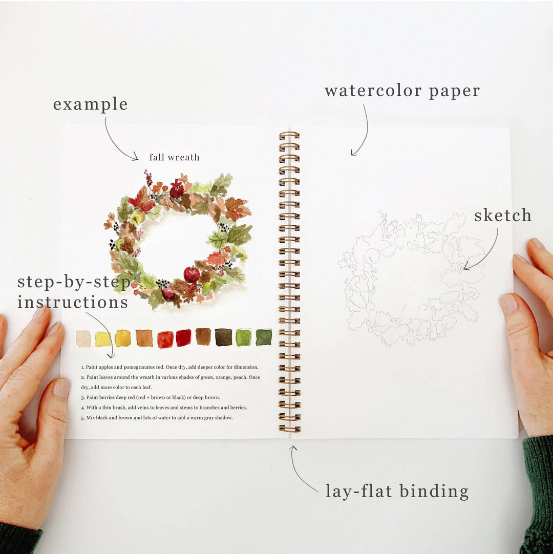 WORKBOOK WATERCOLOR AUTUMN