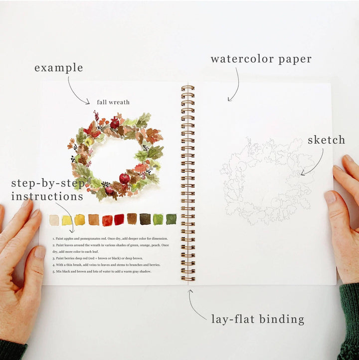 WORKBOOK WATERCOLOR AUTUMN