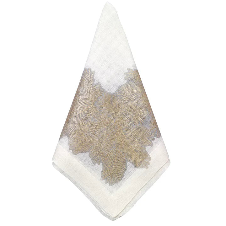 NAPKIN SPRUCE ANTIQUE GOLD