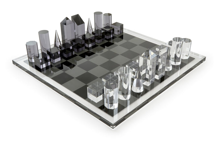 CHESS SET LUCITE #45296