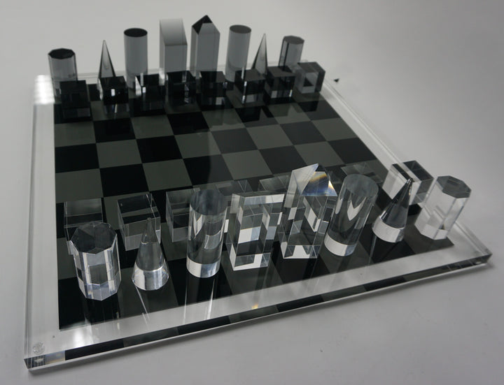 CHESS SET LUCITE #45296