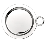 BOTTLE COASTER SILVER-PLATED VERTIGO