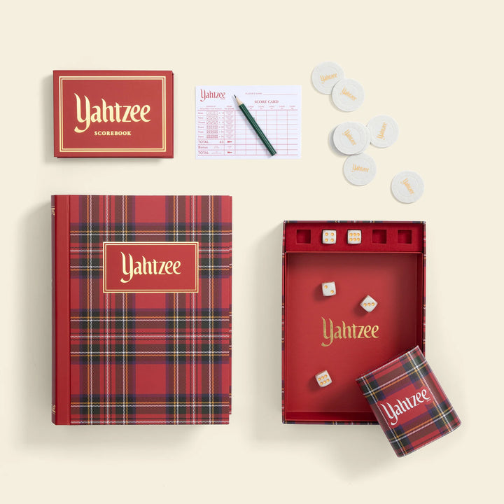 GAME BOOK YAHTZEE HOLIDAY