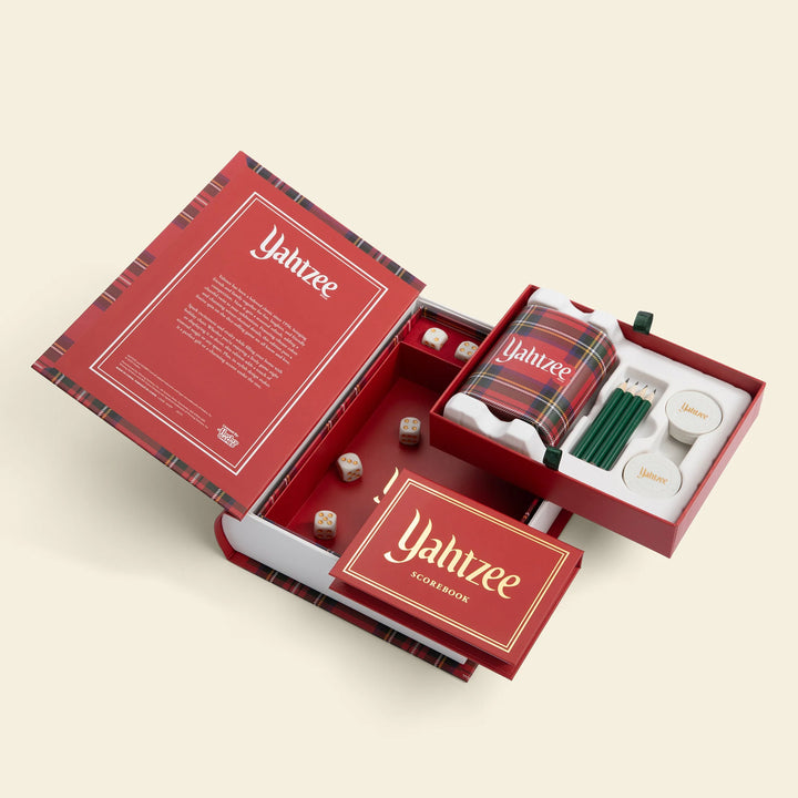 GAME BOOK YAHTZEE HOLIDAY