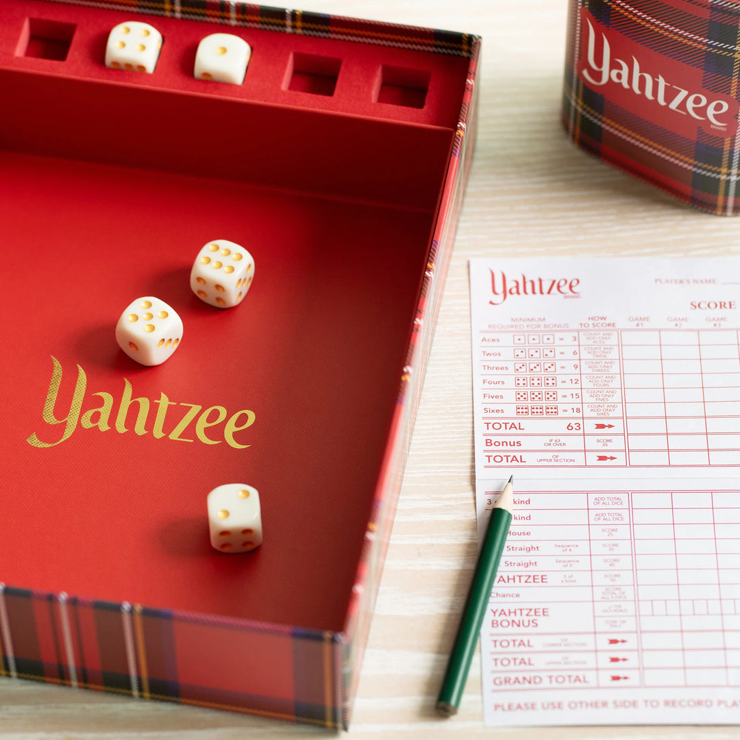GAME BOOK YAHTZEE HOLIDAY