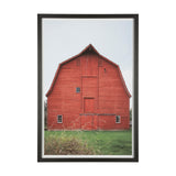 ART LARGE RED BARN