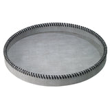 TRAY ROUND WHIPSTITCH